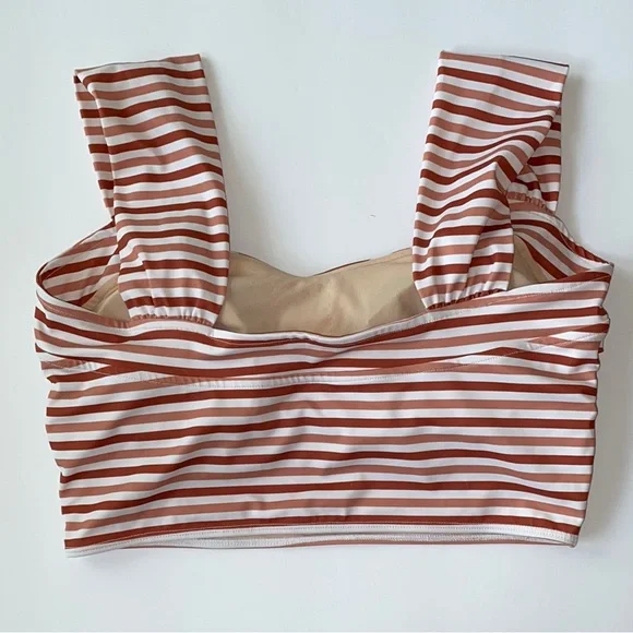 Albion Stripies 101 Crop Bikini Top - Picture 3 of 5